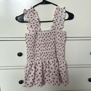 Flower white top